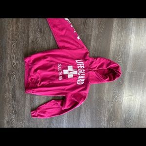 Pink Lifeguard sweatshirt